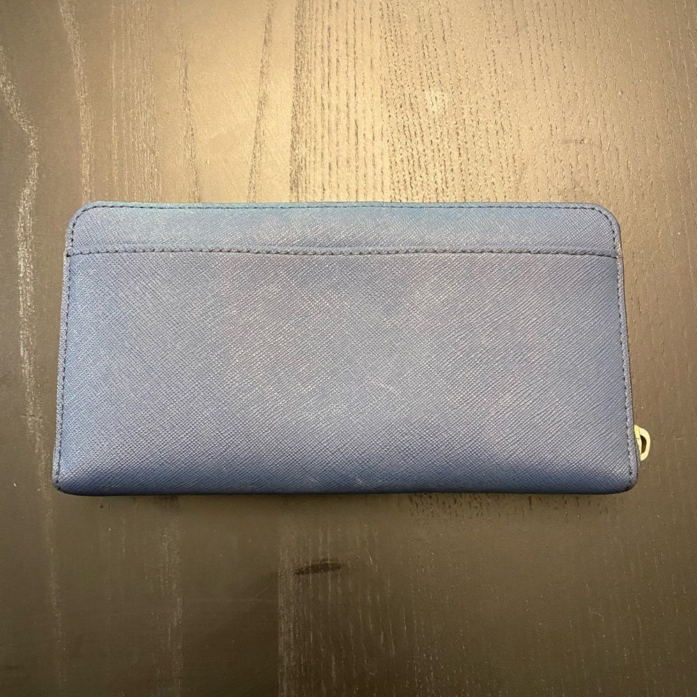 Kate Spade Blue Continental Wallet - Picture 4 of 14